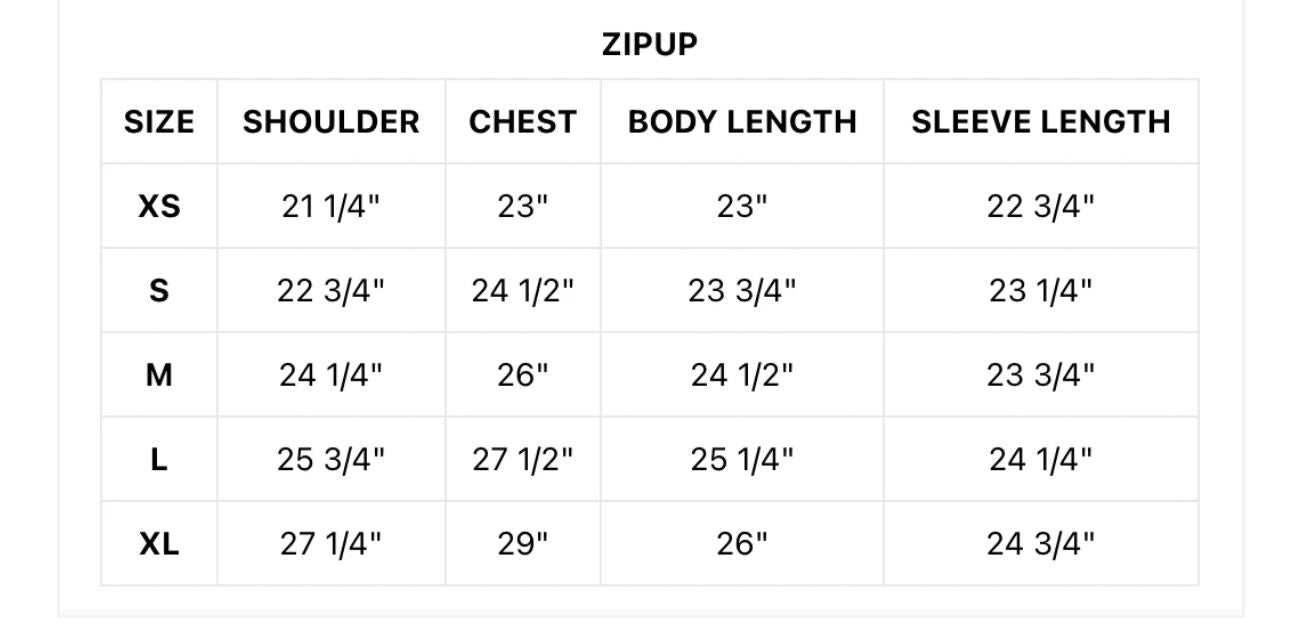 Travel Zip Up