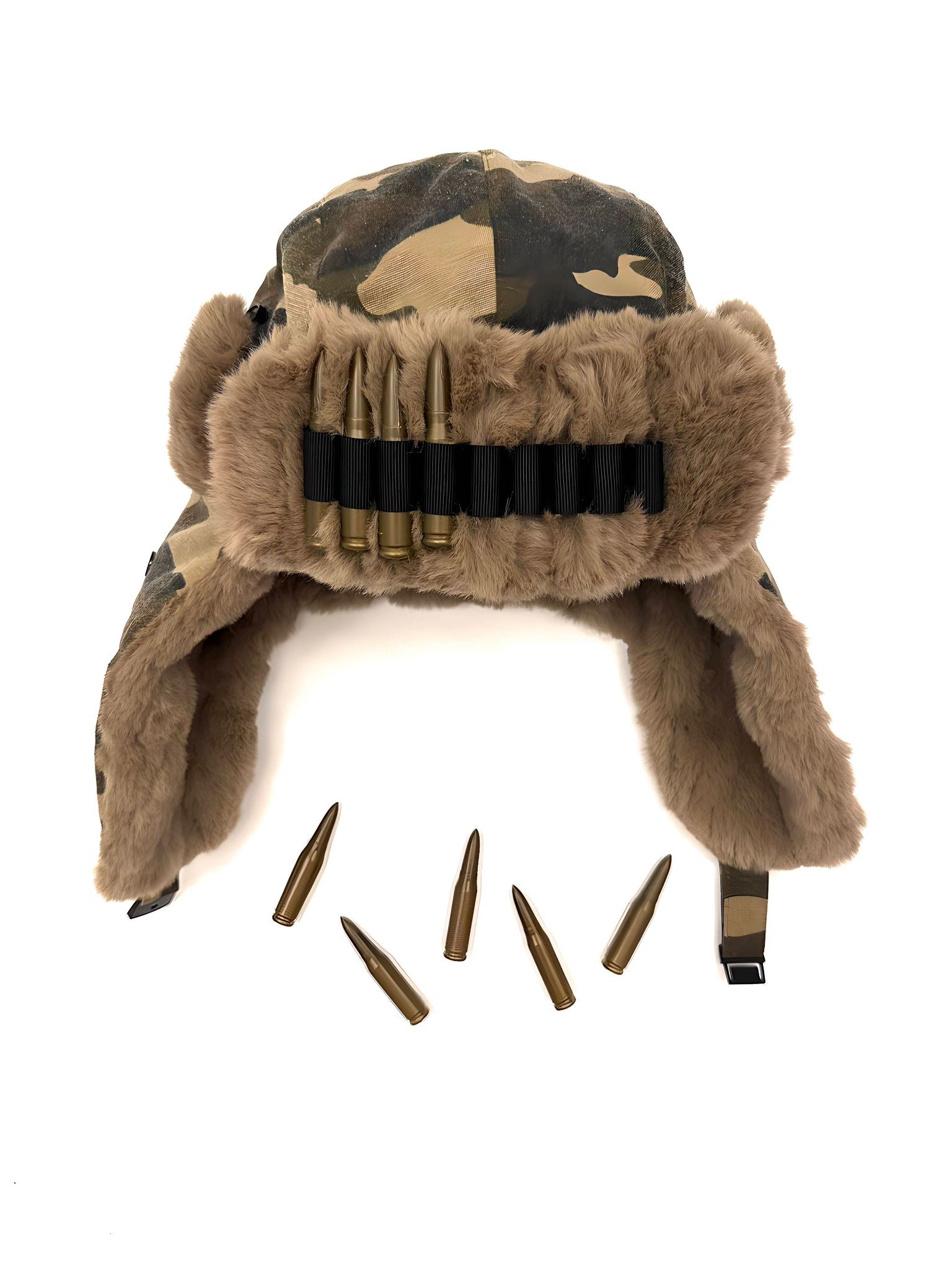 War Ushanka Camo